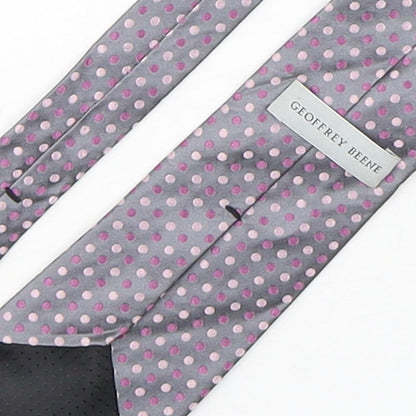 Mens Geoffrey Beene Multicoloured Polka Dot  Pointed Tie