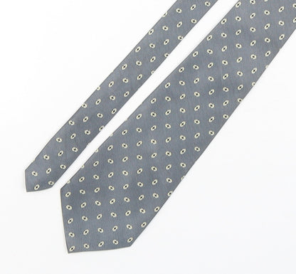 Sette & Bello  Mens Multicoloured Floral Silk Pointed Tie One Size