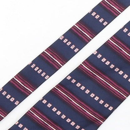 Mens Copperstone Multicoloured Geometric  Pointed Tie