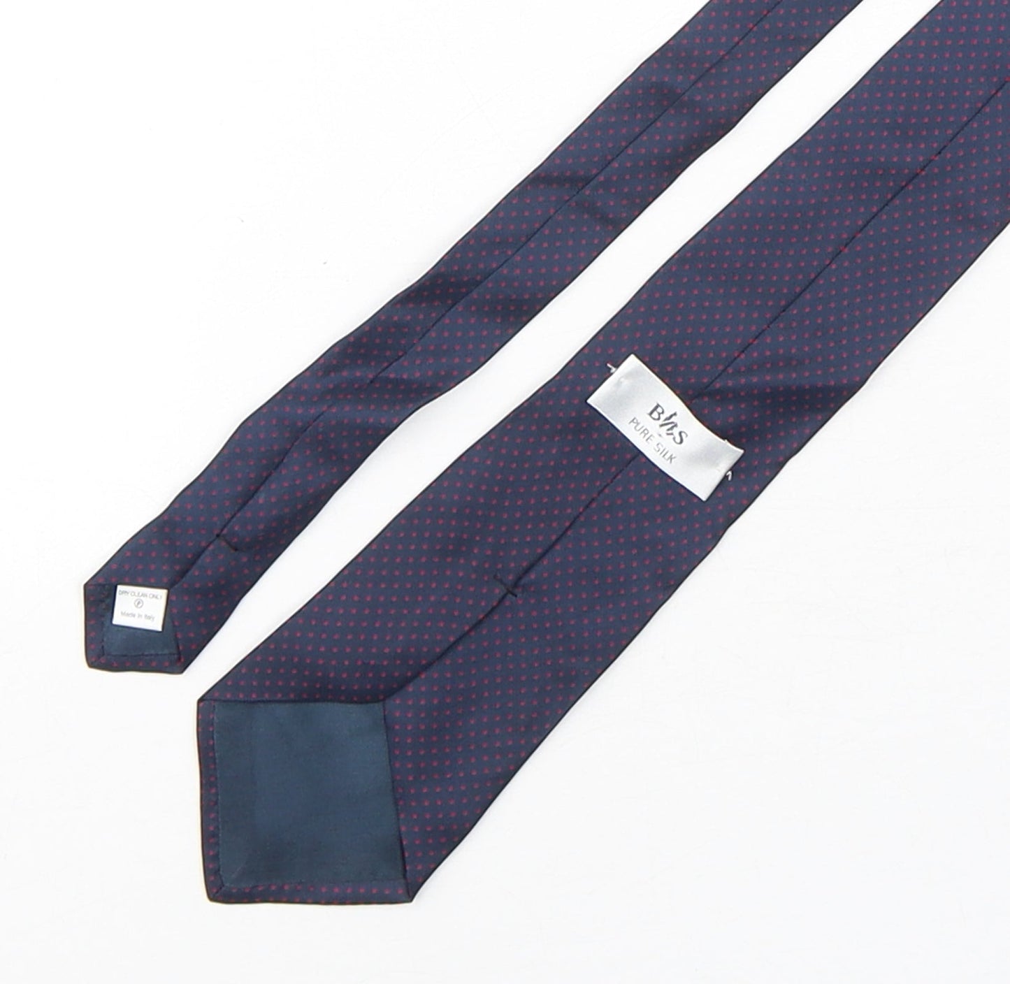 Mens BHS Multicoloured Polka Dot  Pointed Tie