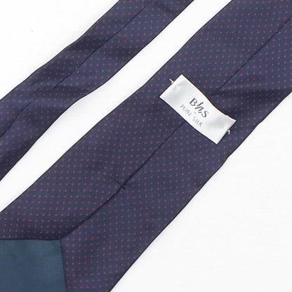 Mens BHS Multicoloured Polka Dot  Pointed Tie