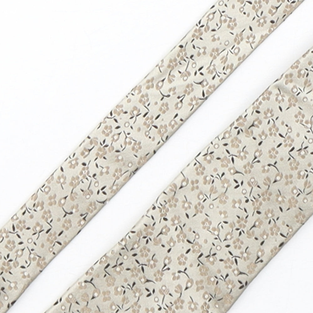 Marks and Spencer Mens Multicoloured Floral Silk Pointed Tie One Size