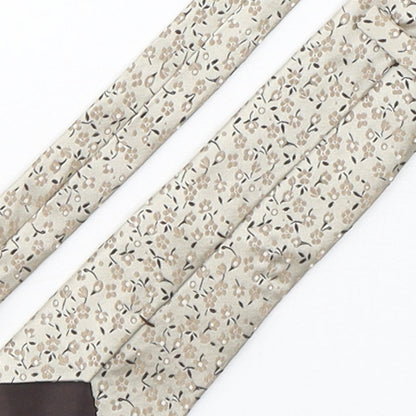 Marks and Spencer Mens Multicoloured Floral Silk Pointed Tie One Size