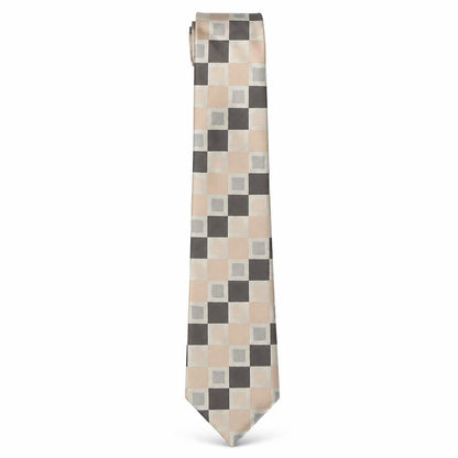 Mens Greenwoods Multicoloured Plaids & Checks  Pointed Tie