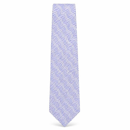 Mens Roderick Charles Multicoloured Geometric  Pointed Tie