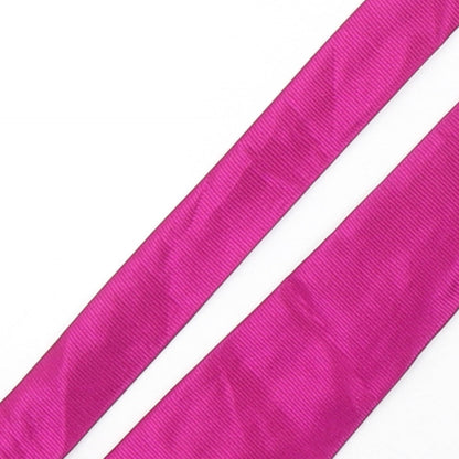 Savoy Taylors Guild Mens Pink Striped Silk Pointed Tie One Size