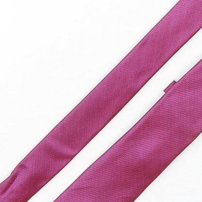 NEXT Mens Purple  Silk Pointed Tie One Size