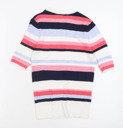 Womens UK Size 10 Marks and Spencer Pink Pullover Jumper