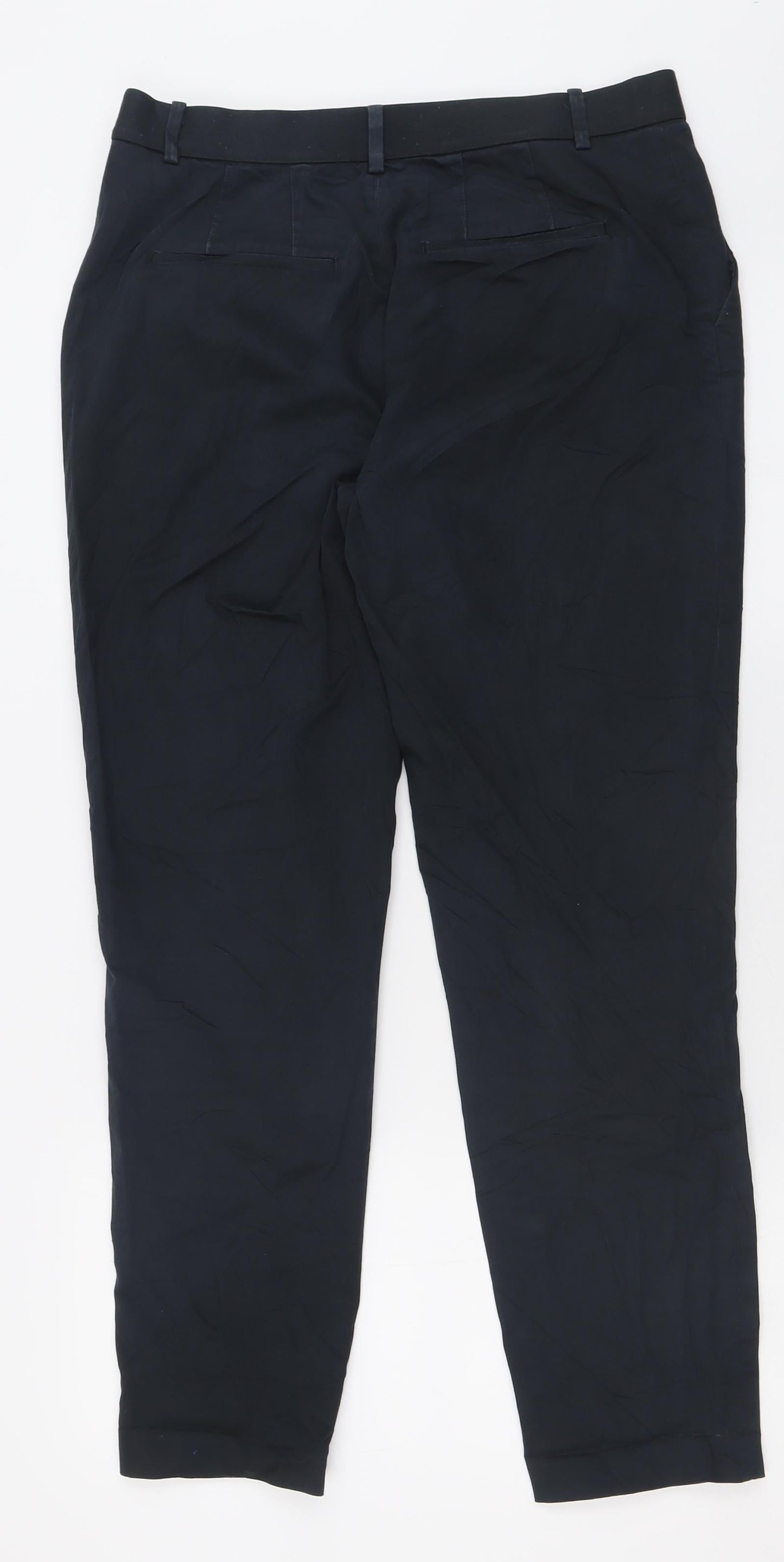 Womens UK Size 28 in Uniqlo Regular Fit  Blue Trousers