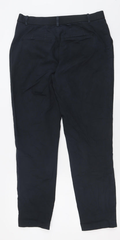 Womens UK Size 28 in Uniqlo Regular Fit  Blue Trousers
