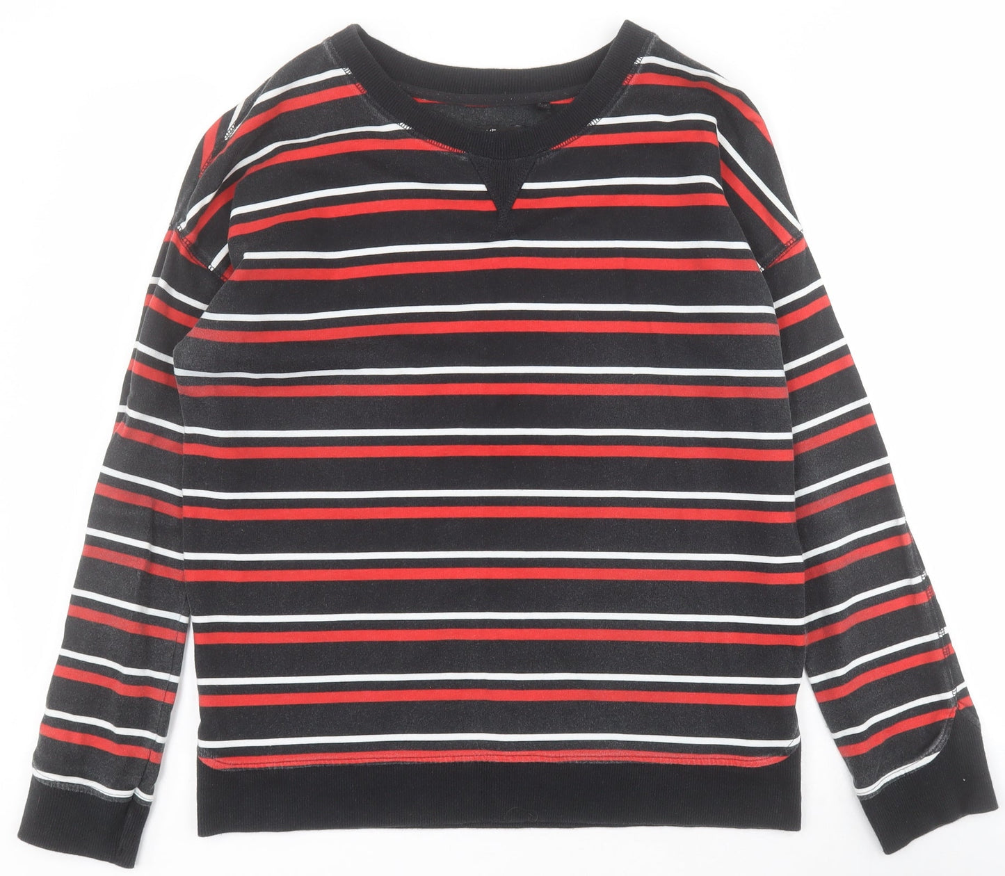 Womens UK Size 12 NEXT Black Pullover Sweatshirt