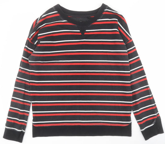 Womens UK Size 12 NEXT Black Pullover Sweatshirt