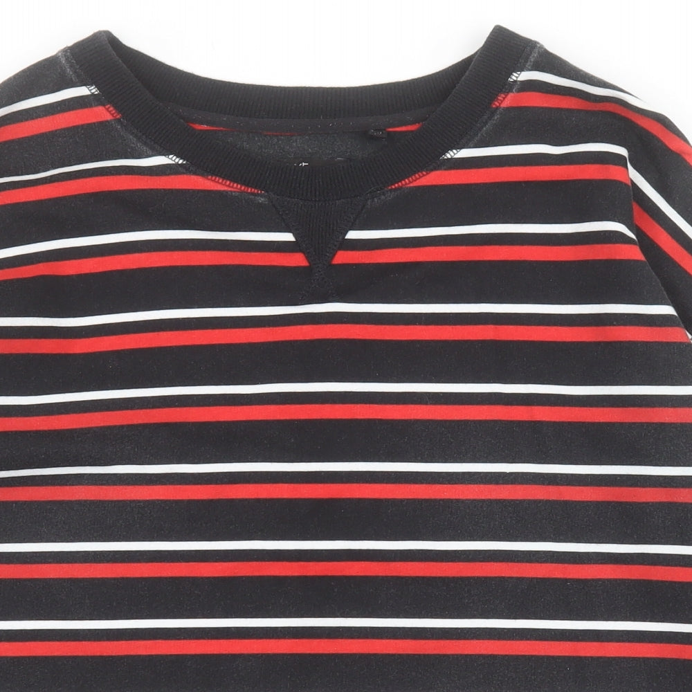 Womens UK Size 12 NEXT Black Pullover Sweatshirt