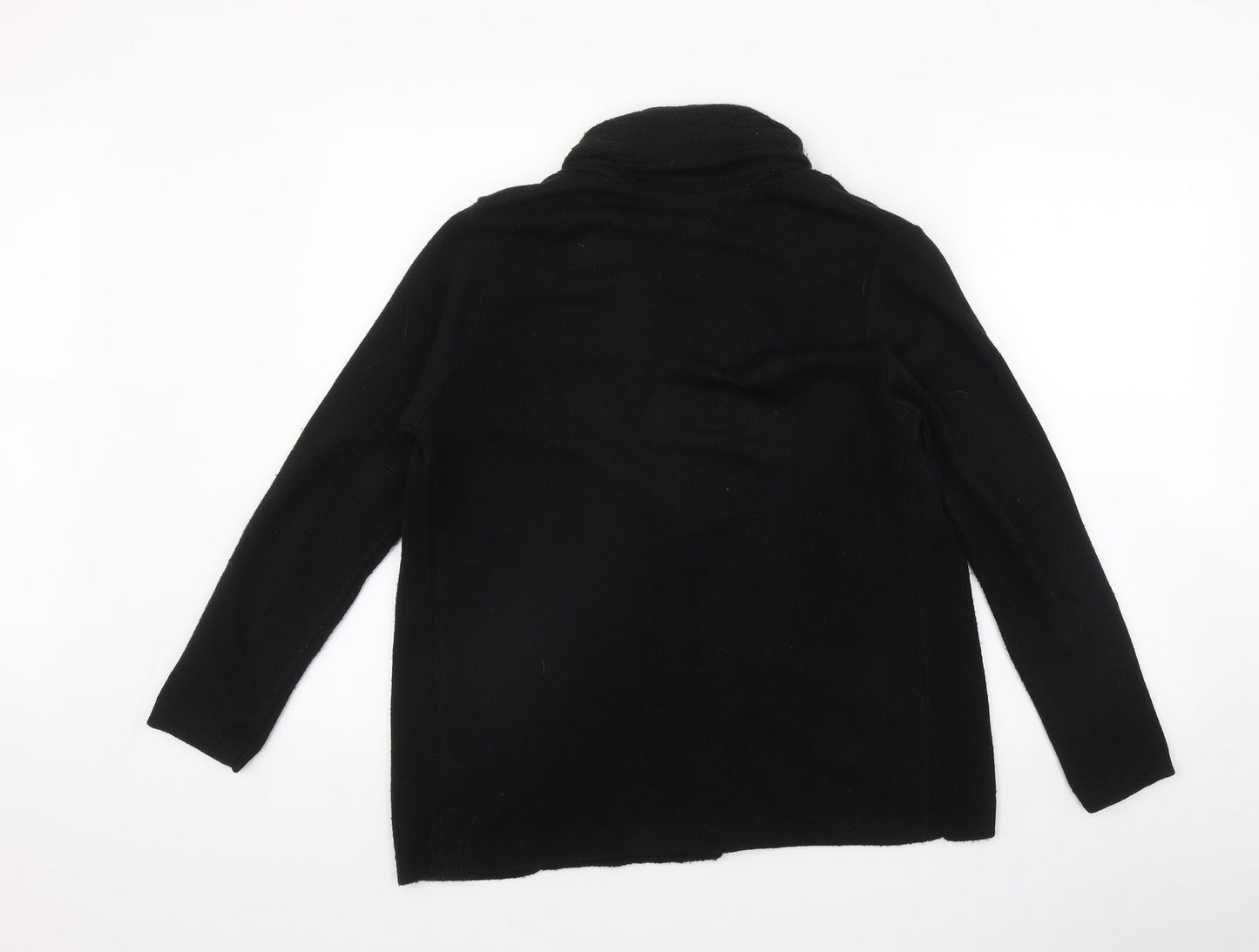 Womens UK Size S Ann Marie Black Cardigan Jumper