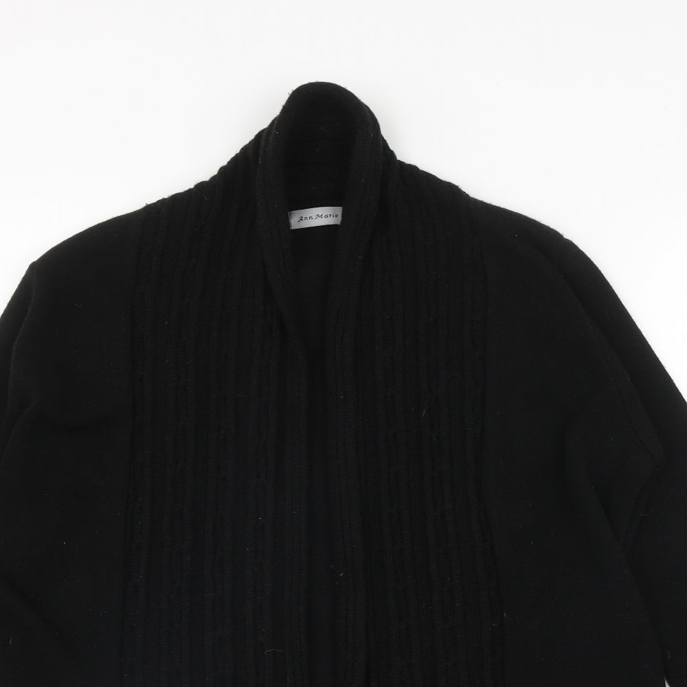Womens UK Size S Ann Marie Black Cardigan Jumper