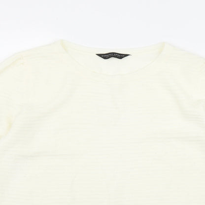 Womens UK Size 14 Dorothy Perkins Ivory Pullover Jumper