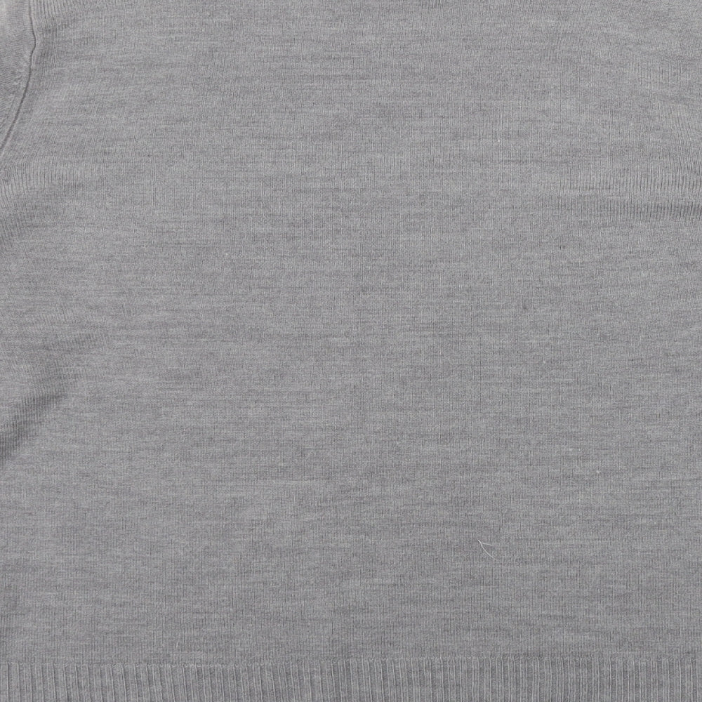 Womens UK Size 16 Papaya Grey Pullover Jumper