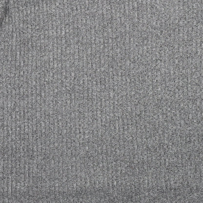 Primark Womens Grey Round Neck  Polyester Pullover Jumper Size XL