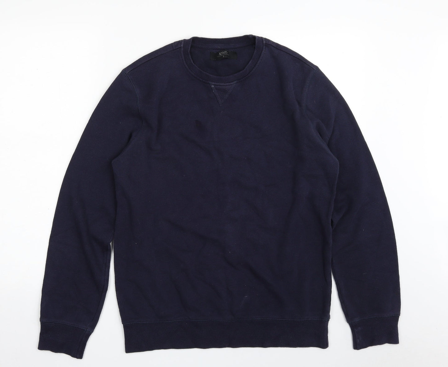 Mens UK Size S Matalan Blue Pullover Sweatshirt