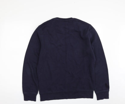 Mens UK Size S Matalan Blue Pullover Sweatshirt