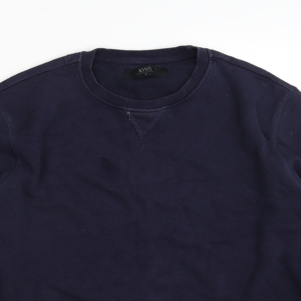 Mens UK Size S Matalan Blue Pullover Sweatshirt