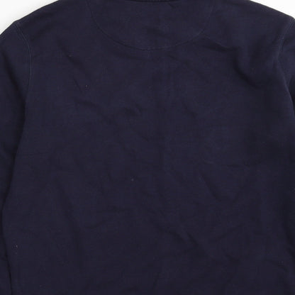 Mens UK Size S Matalan Blue Pullover Sweatshirt