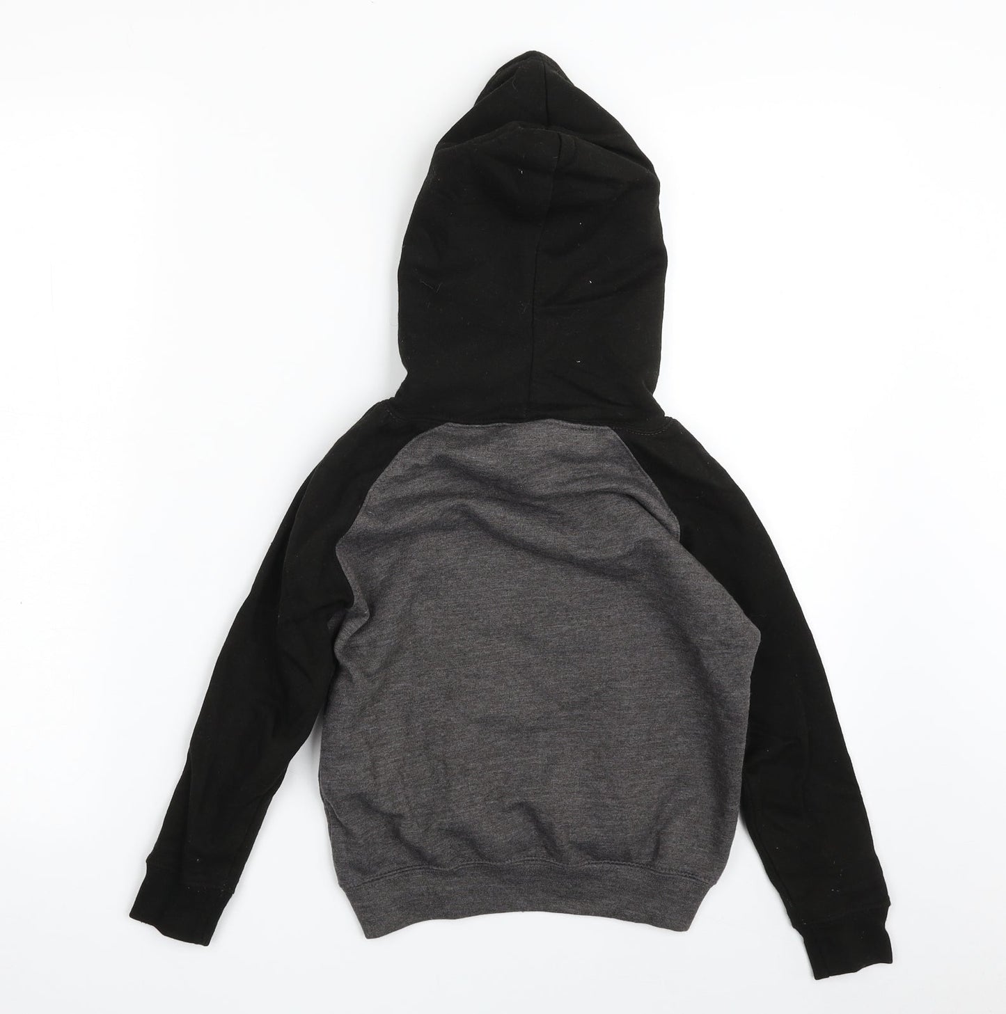 All We Do is Boys Grey  Cotton Pullover Hoodie Size 5-6 Years  Pullover - ADAMB
