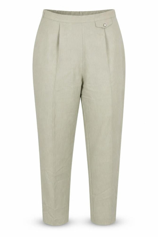 Womens UK Size 16 Berkertex Regular Fit  Green Trousers