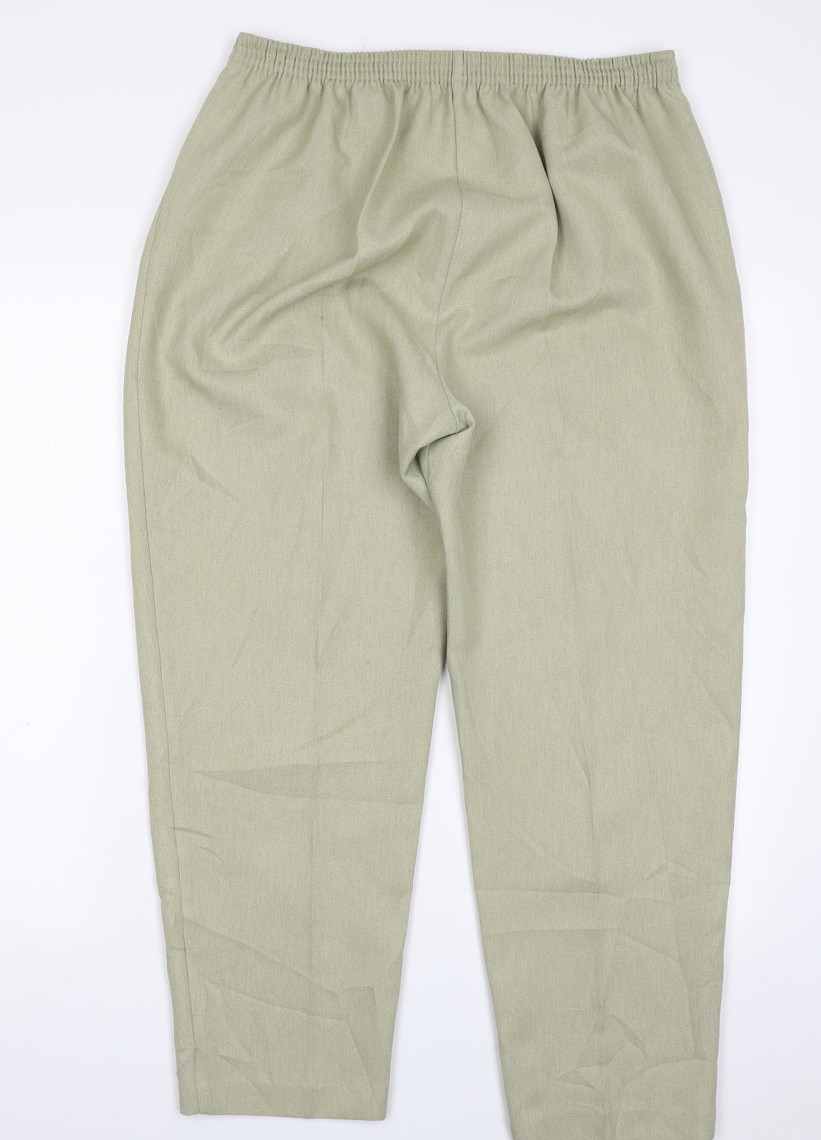 Womens UK Size 16 Berkertex Regular Fit  Green Trousers