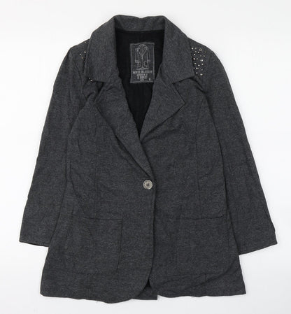 Womens UK Size 8 Denim & Co. Grey Jacket