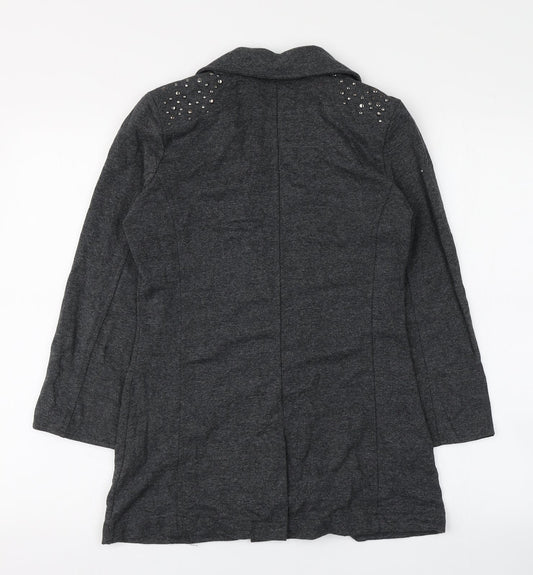 Womens UK Size 8 Denim & Co. Grey Jacket