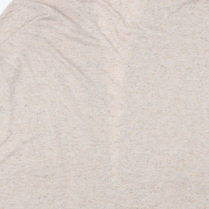 Womens UK Size S Mango Beige Cardigan Jumper