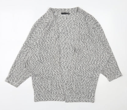 Womens UK Size S Atmosphere Grey Cardigan Jumper