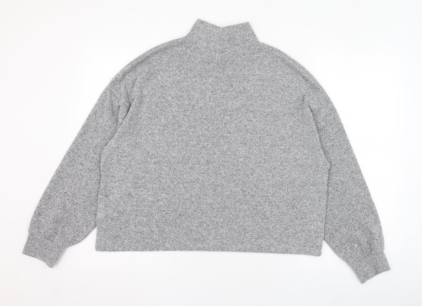 Womens UK Size S New Look Grey Pullover Jumper