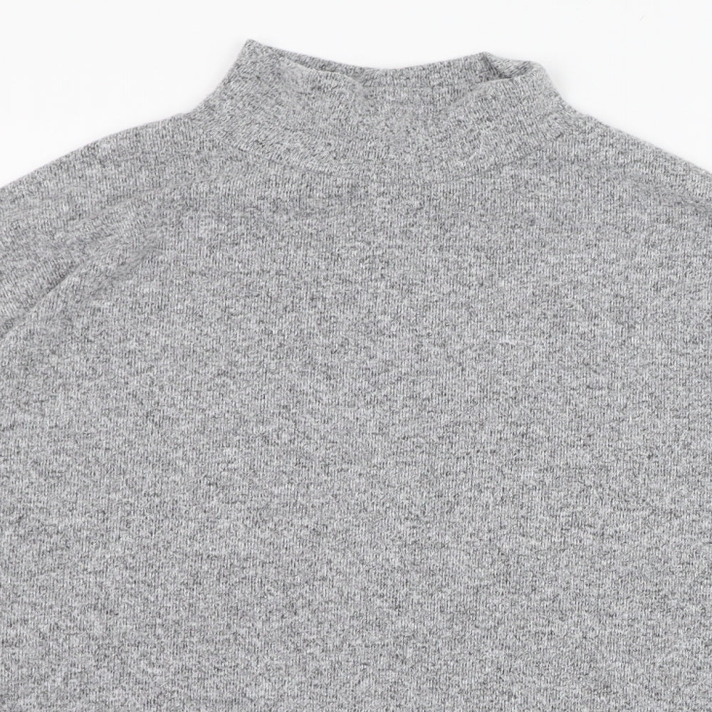 Womens UK Size S New Look Grey Pullover Jumper