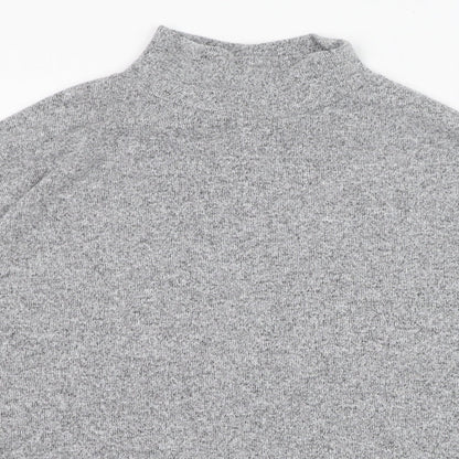 Womens UK Size S New Look Grey Pullover Jumper