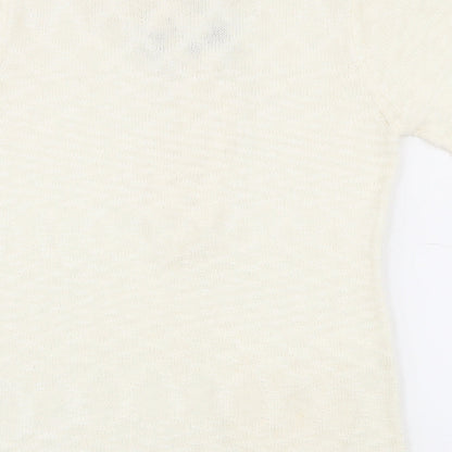 Womens UK Size S Casamia Ivory Pullover Jumper