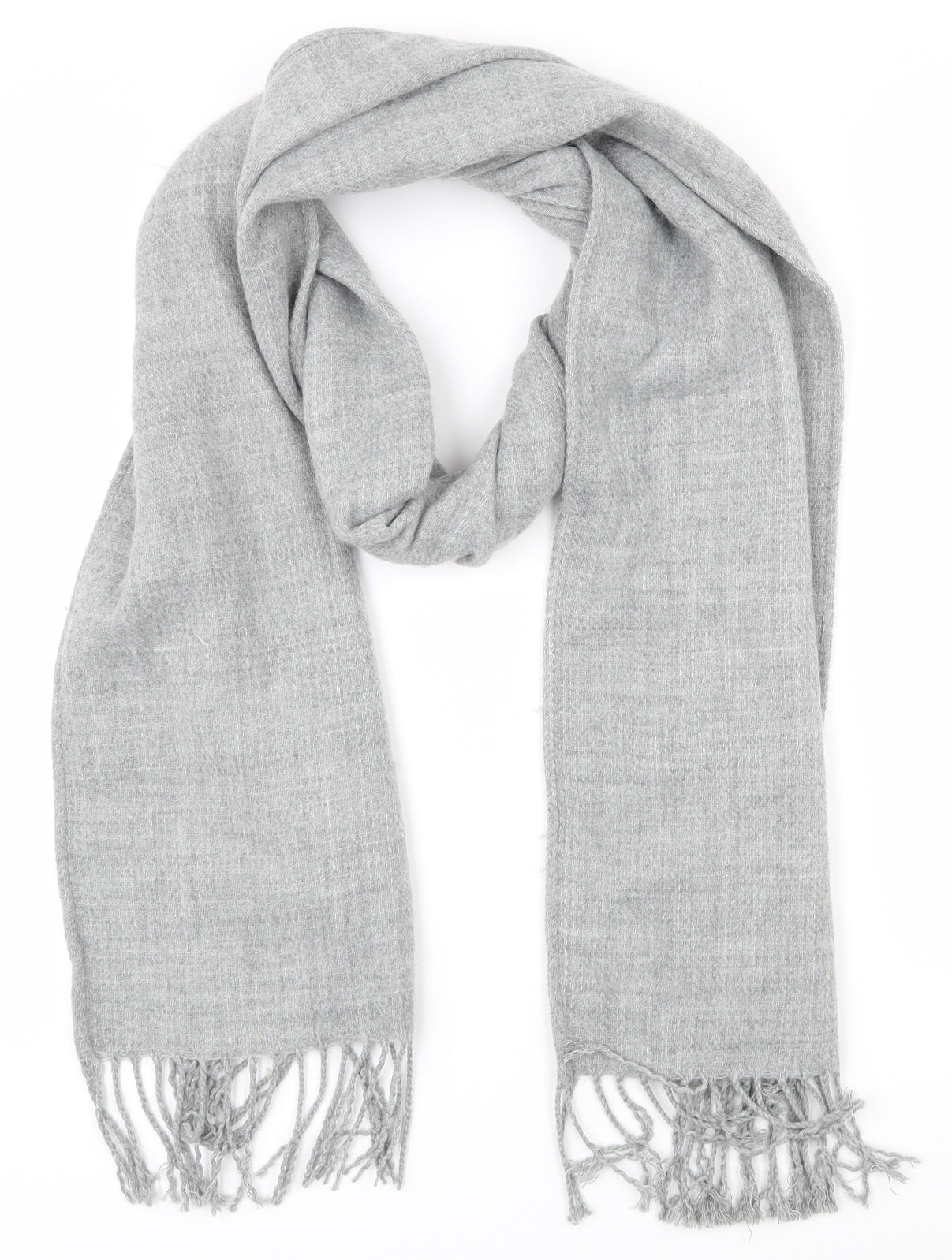Topshop Womens Grey Houndstooth Polyester  Scarf