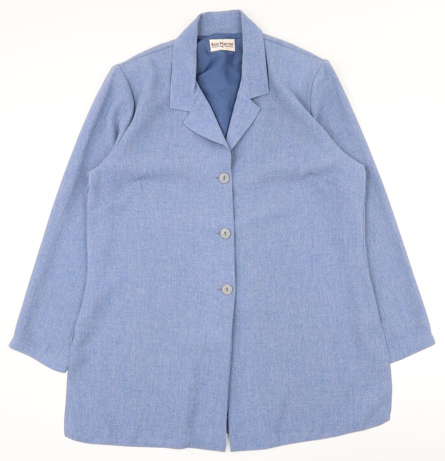 Womens UK Size 18 Bonmarché Blue Jacket Jacket