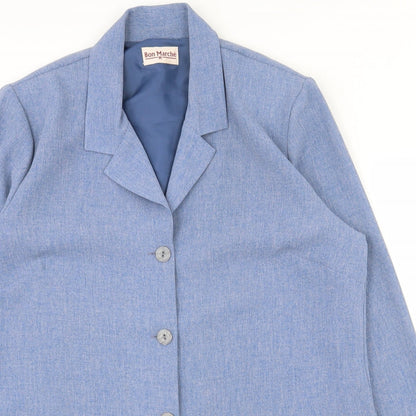 Womens UK Size 18 Bonmarché Blue Jacket Jacket