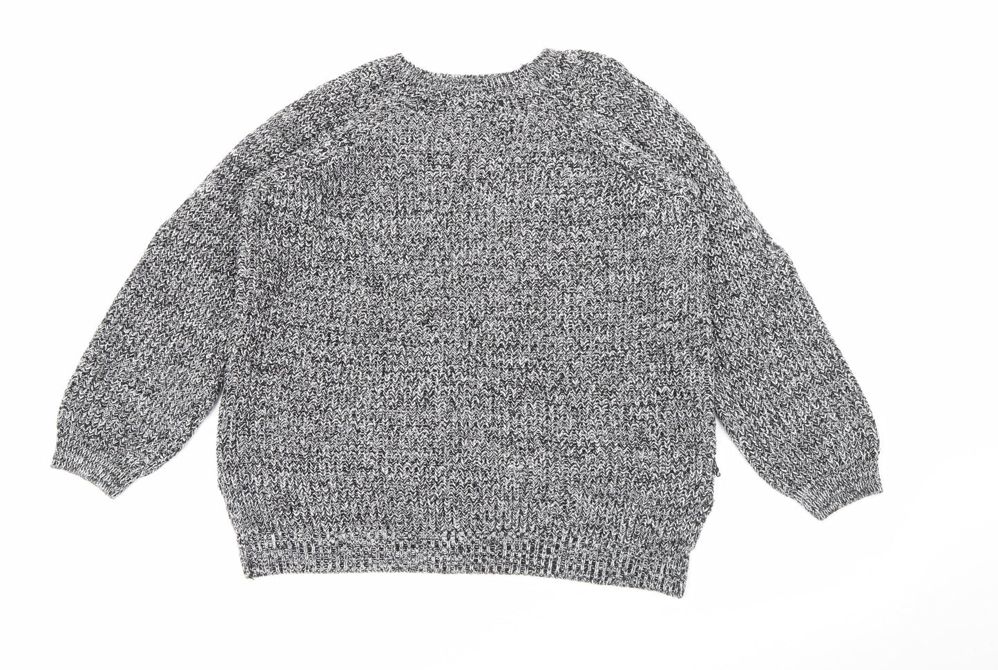 Womens UK Size 8 Atmosphere Grey Pullover Jumper