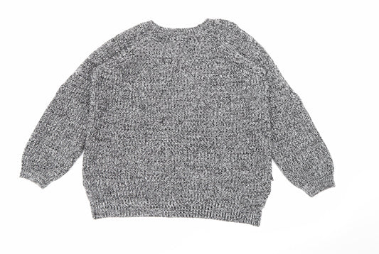 Womens UK Size 8 Atmosphere Grey Pullover Jumper