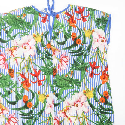 Womens UK Size 18 Pep & Co Multicoloured Basic Blouse