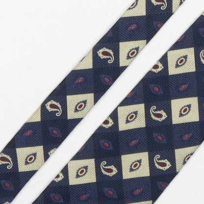 Marks and Spencer Mens Multicoloured Paisley Polyester Pointed Tie One Size