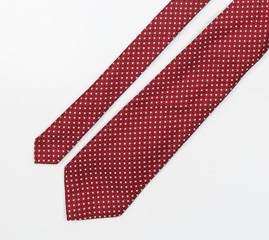 Marks and Spencer Mens Multicoloured Polka Dot Polyester Pointed Tie One Size