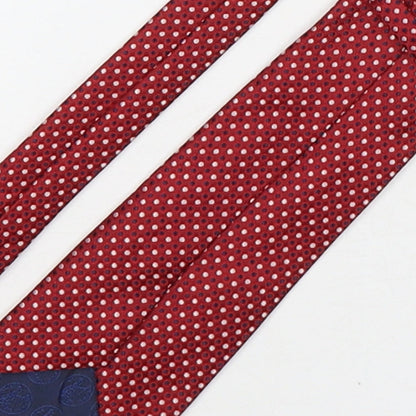 Marks and Spencer Mens Multicoloured Polka Dot Polyester Pointed Tie One Size