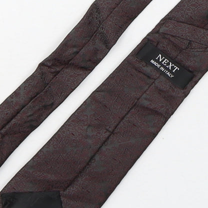 NEXT Mens Multicoloured Paisley Silk Pointed Tie One Size