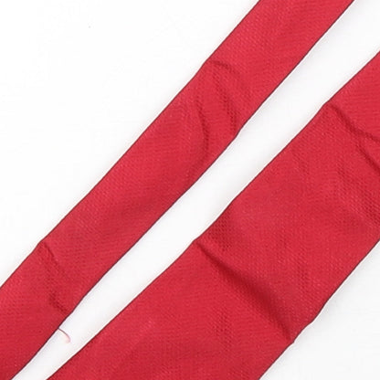 Hawes & Curtis  Mens Red Grenadine Silk Pointed Tie One Size