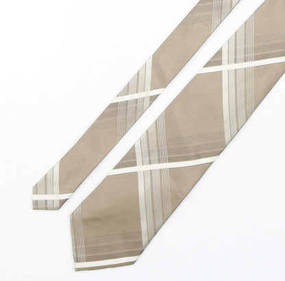 NEXT Mens Multicoloured Plaids & Checks Silk Pointed Tie One Size