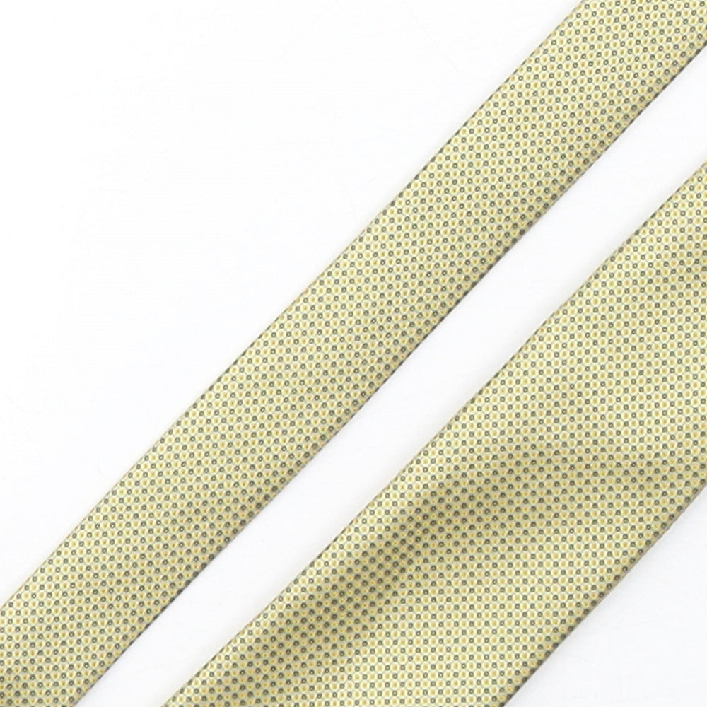 NEXT Mens Multicoloured Geometric Polyester Pointed Tie One Size